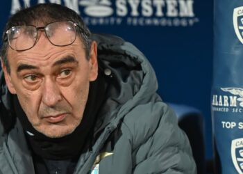 Sarri dopo il Cagliari: “Qui ha perso la Juve, non è un terreno facile. Il risultato va bene, ma…”