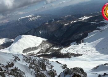 Escursionista scivola sul Terminillo, recuperato in elicottero