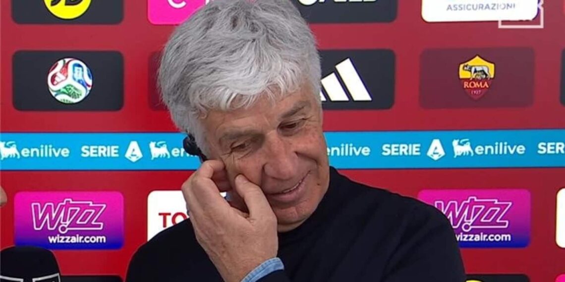 Roma, amaro Gasperini: “Eravamo a +7 sulla Juve…Dispiaciuti ma davanti restiamo noi”