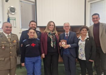 Il Prefetto di Viterbo in visita alla sede della Croce Rossa