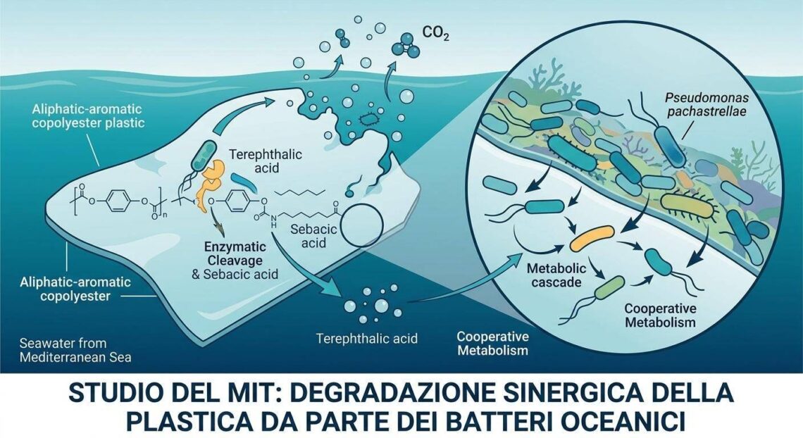 A batteri “spazzini” il compito di divorare la plastica negli oceani