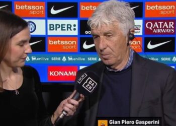 Gasperini: “Partita dai due volti, dopo il 3° gol c’è stato calo morale”. Sulla corsa al quarto posto…