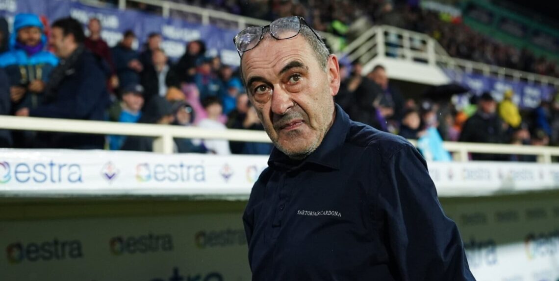 Sarri: “Gol Fiorentina fortuito e sconfitta Lazio eccessiva. Stagione devastante e per il futuro…”